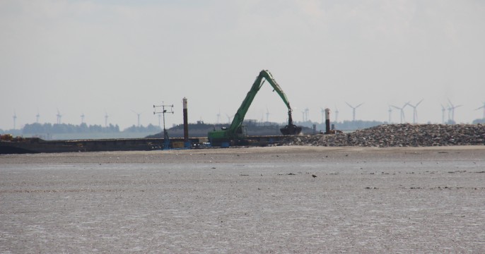 Elzinga Cargo Facilities B.V. begonnen met werkzaamheden voor vogelbroedeiland