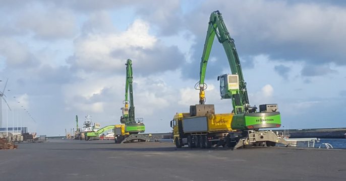 Elzinga Cargo Facilities heeft werkzaamheden bij Ommelanderdiek project afgerond
